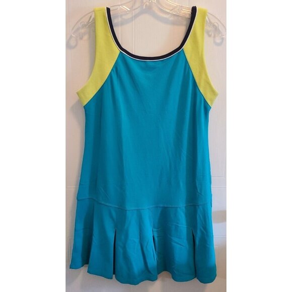 Tail Tech Performance Sleeveless Drop Waist Active Dress Tennis Pickleball Sz L - Picture 1 of 9